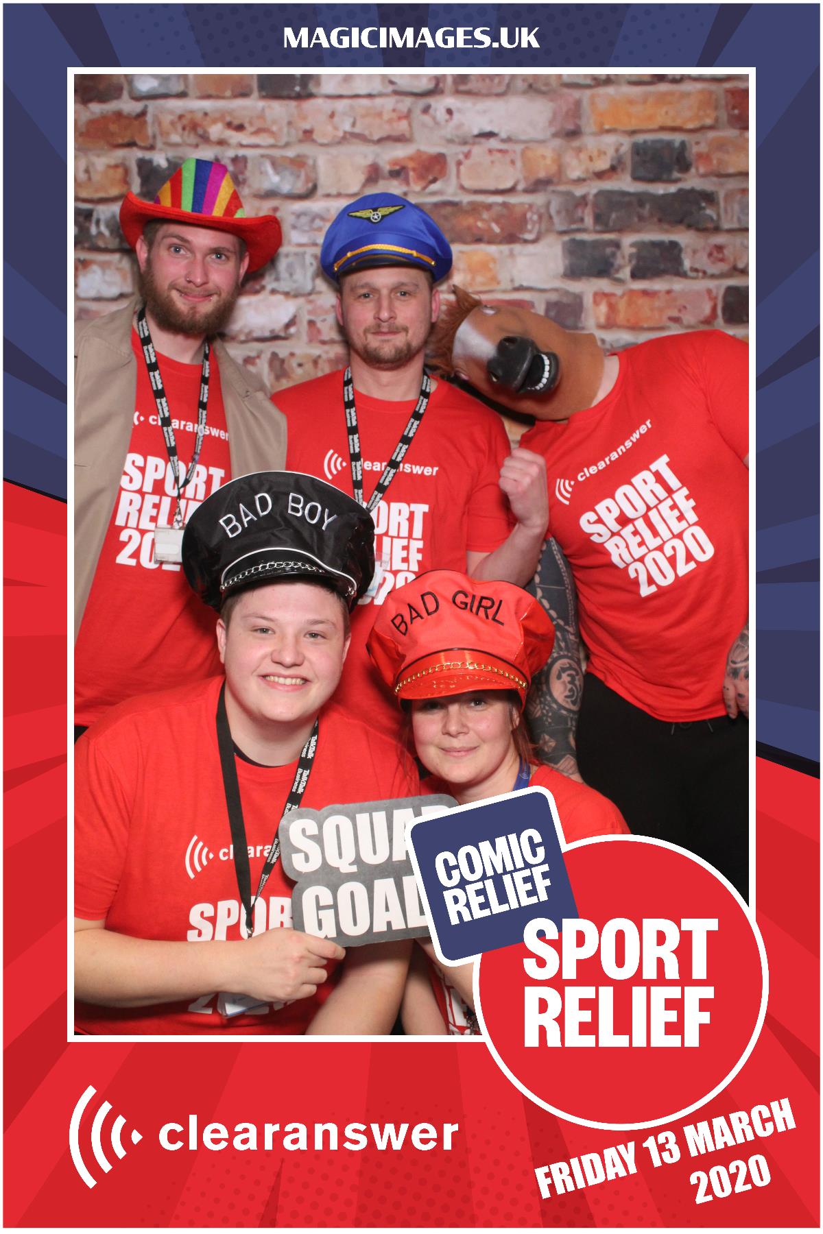 Clear Answer Sport Relief | View more photos from the event at gallery.magicimages.uk/u/MagicImages/Clear-Answer-Sport-Relief